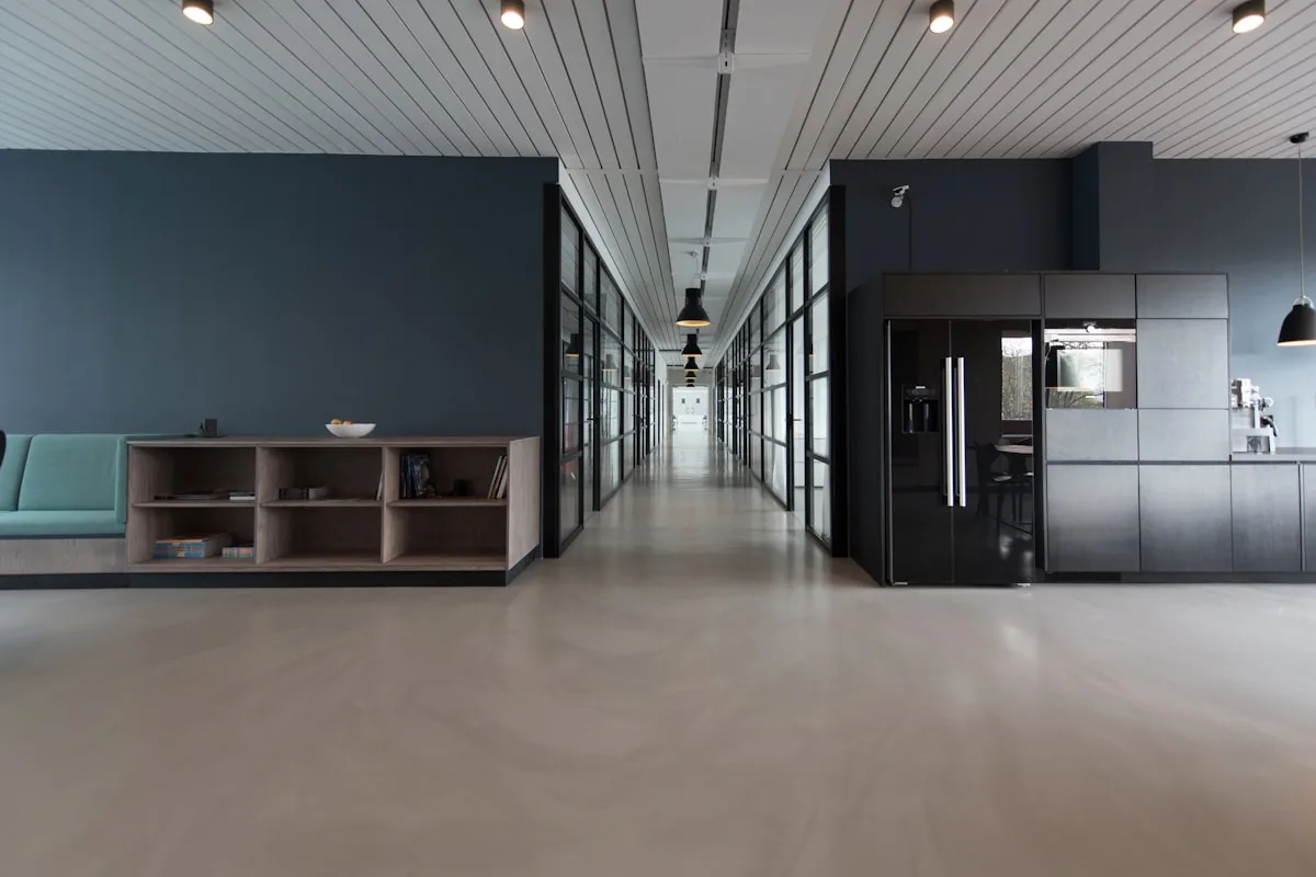 Clean, modern office workspace ready for business